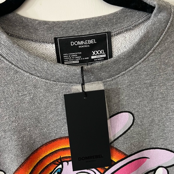 NWT Dom Rebel “Friends Club” sweater. - Picture 2 of 3